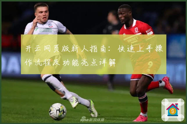 开云网页版新人指南:快速上手操作流程及功能亮点详解
